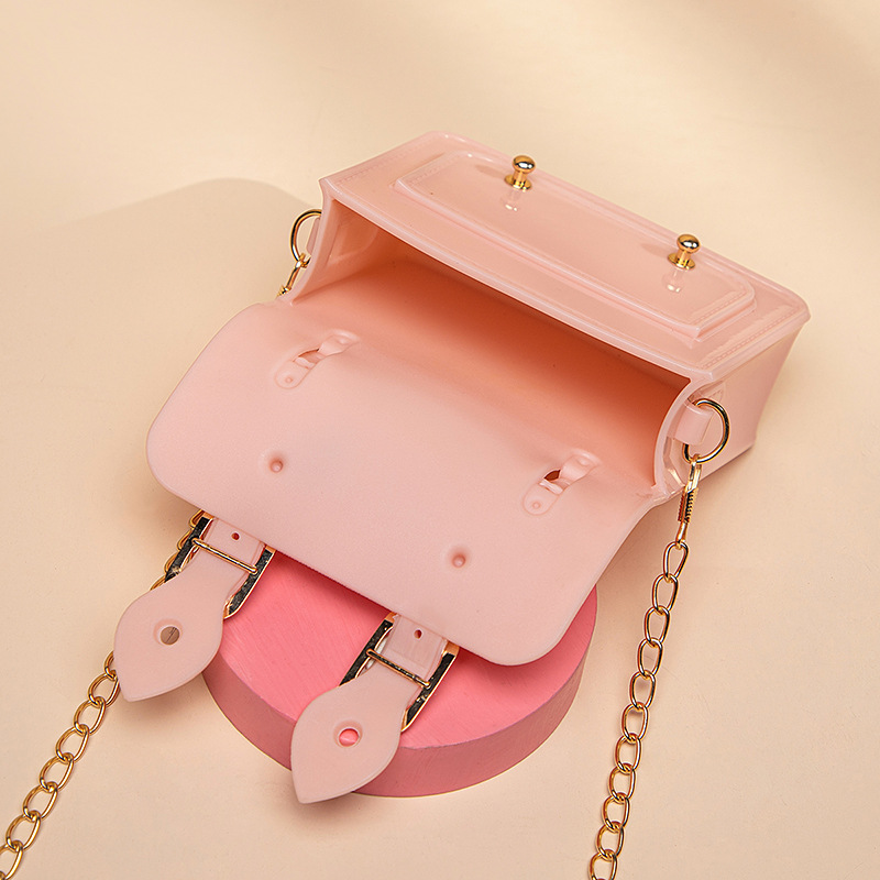 Women's PVC Jelly Handbag 2022 Crossbody Shoulder Bag - Image 4