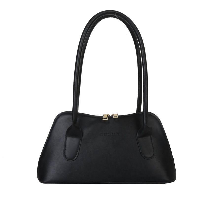 2023 Spring Summer New Women's Bag Korean Minimalist Solid Color Commuter Shoulder Bag Casual Crossbody Handbag - Image 5