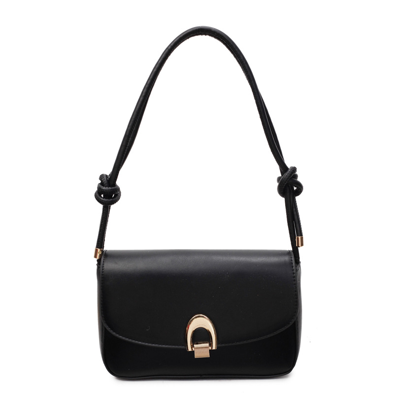 2025 New Spring Minimalist Women's One-Shoulder Crossbody Small Square Bag Solid Color - Image 5