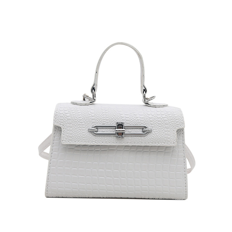 Women's 2025 New Trendy Korean Small Square Handbag Kelly Bag Crossbody - Image 5